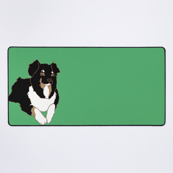 Item preview, Tricolor Australian Shepherd designed and sold by FishWithATopHat.