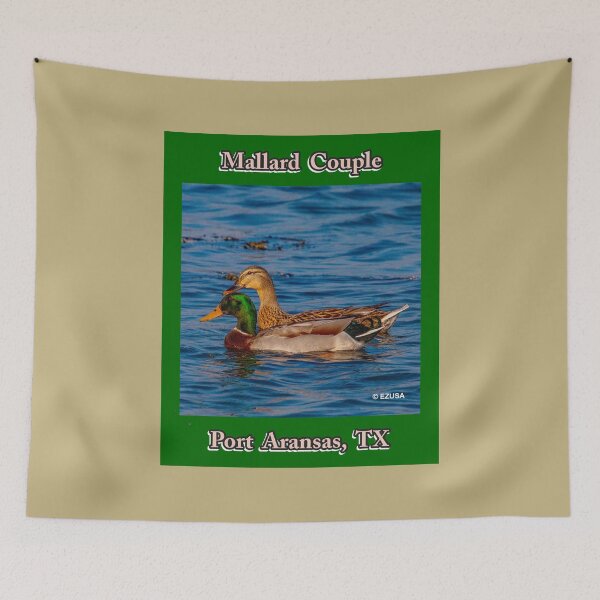 Item preview, Give Someone You Love The Bird: Mallard Couple, Port Aransas, Texas designed and sold by MoreEZUSA-Here.