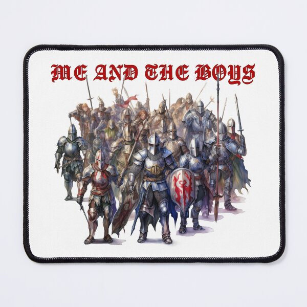 Item preview, Me and the Boys Medieval Knights Army designed and sold by AgeOfHeroes.