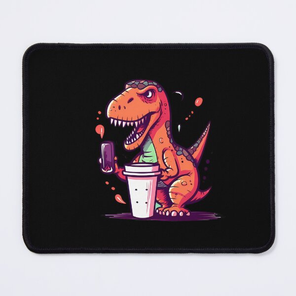 Item preview, Dino Coffee Morning Muffle Dinosaurs designed and sold by titanosdesign.