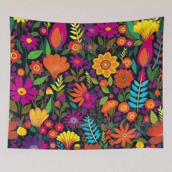 Item preview, wildflower meadow designed and sold by Ellimade.