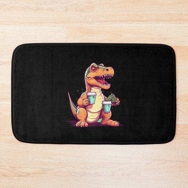 Item preview, Dino Coffee Morning Muffle Dinosaurs designed and sold by titanosdesign.
