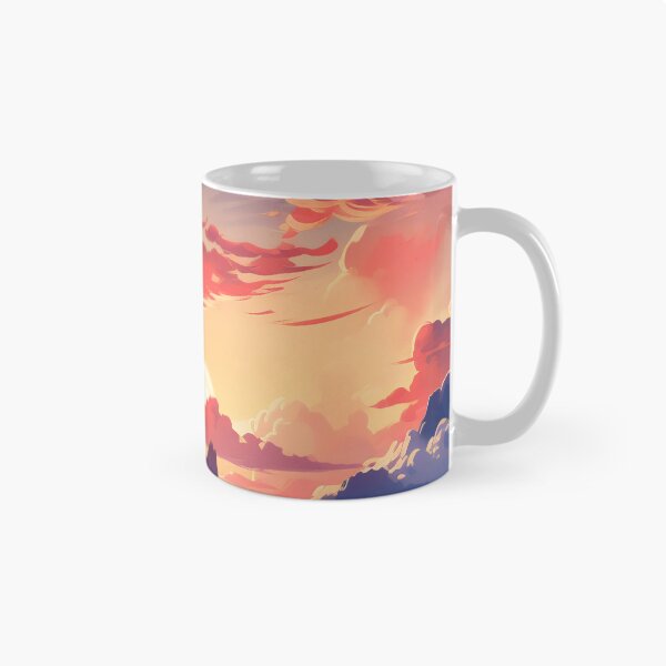 Item preview, Skyline Odyssey: A Digital Painting of a City and Cloud Background for Mobile Gaming designed and sold by oanaunciuleanu.