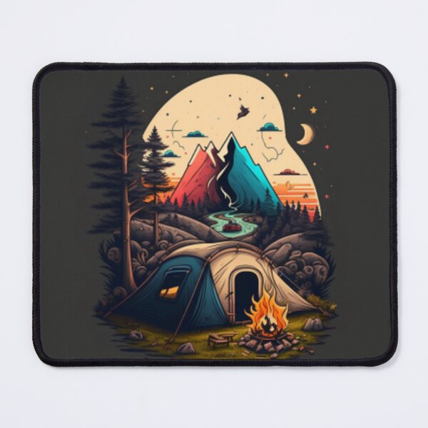 Item preview, Camping Experience with camp fire designed and sold by FieldCampCo.