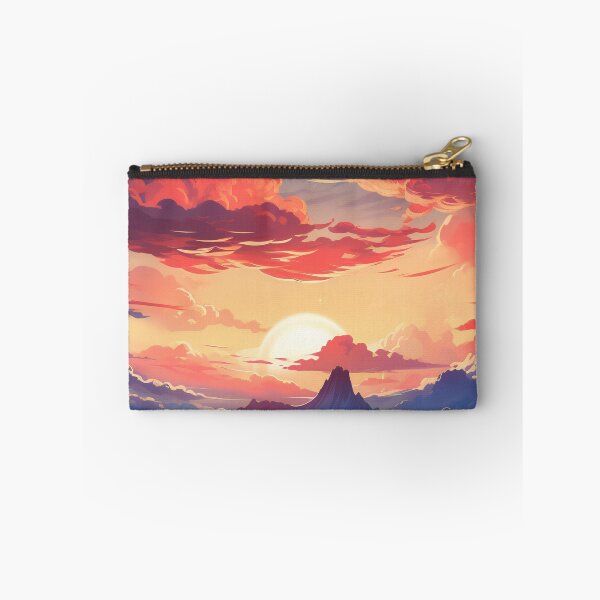 Item preview, Skyline Odyssey: A Digital Painting of a City and Cloud Background for Mobile Gaming designed and sold by oanaunciuleanu.