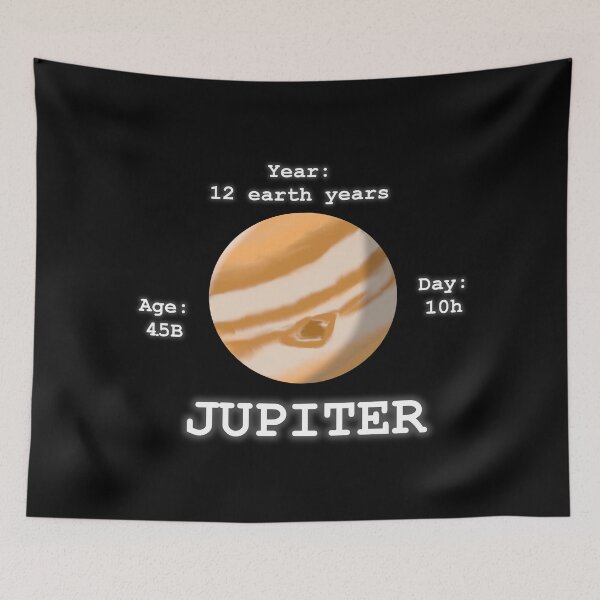Item preview, Fifth planet from sun - Jupiter designed and sold by RaczekForArt.