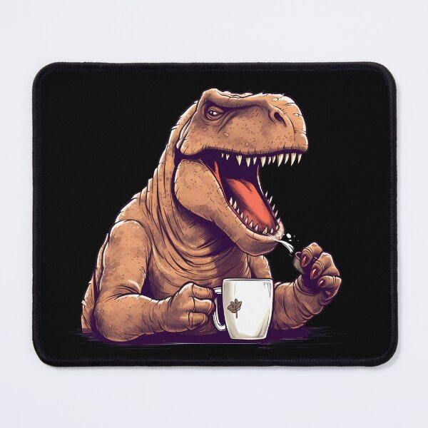Item preview, Dino Coffee Morning Muffle Dinosaurs designed and sold by titanosdesign.