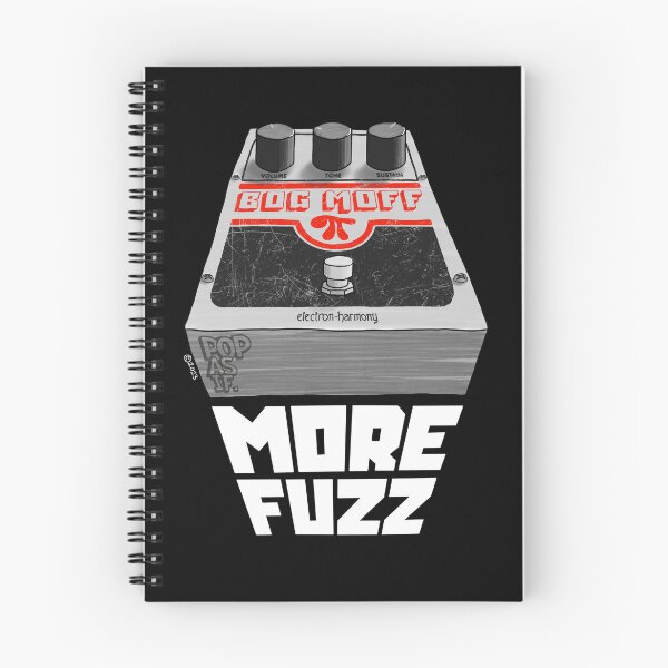 Item preview, More Fuzz (Print on black) designed and sold by PopAsIf.