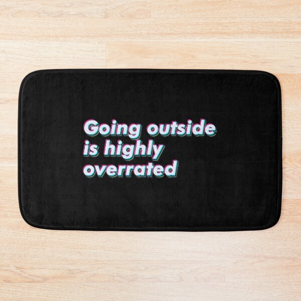 Item preview, Going Outside is Highly Overrated designed and sold by SuperSeries.