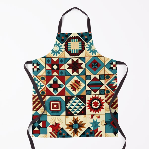 Item preview, Patchwork quilt, pattern of the first settlers to America designed and sold by Ellimade.