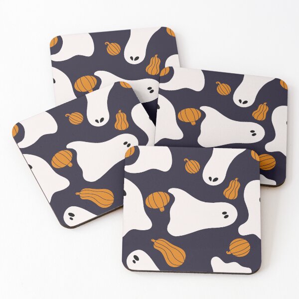 Item preview, Ghosts and Pumpkins 2 - seamless pattern designed and sold by Smetankinaart.