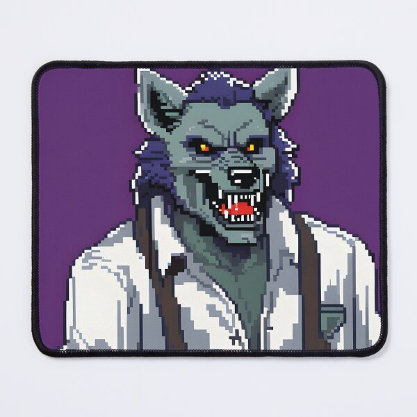 Item preview, Werewolf, Pixel art, Halloween Horror designed and sold by Mauswohn.