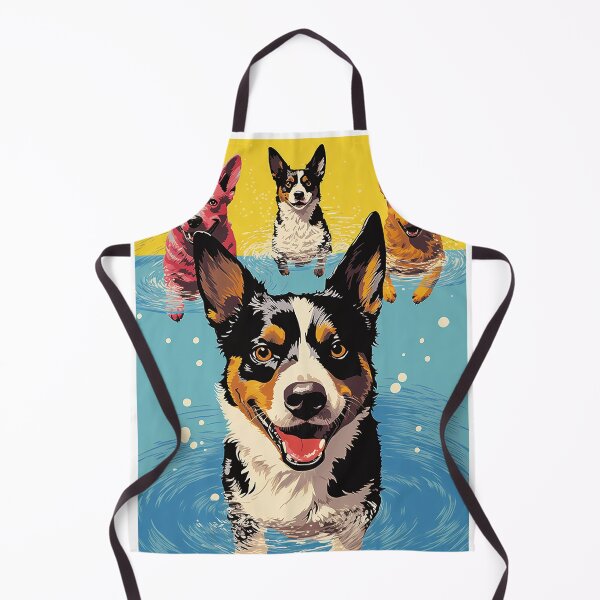 Item preview, Retro Paws: Lancashire Heelers Pop Art designed and sold by pkk1designsart.