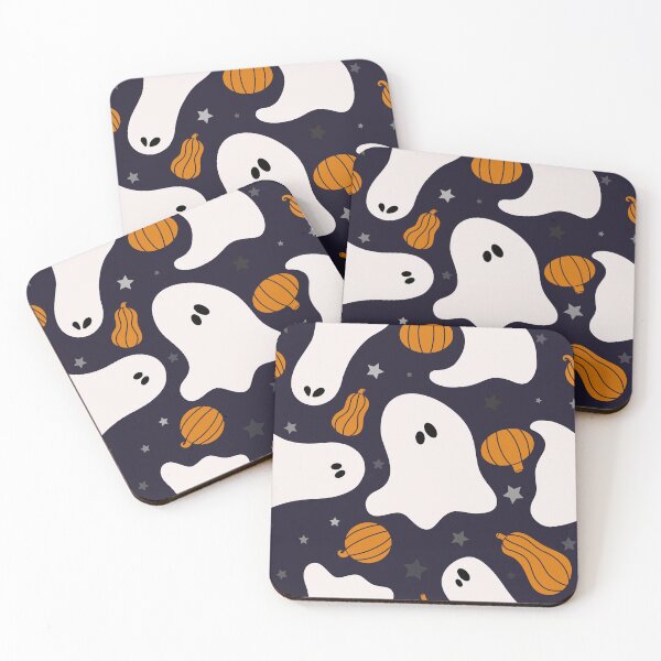 Item preview, Ghosts and Pumpkins - seamless pattern designed and sold by Smetankinaart.