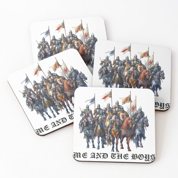 Item preview, Me and the Boys Medieval Knights Riders designed and sold by AgeOfHeroes.