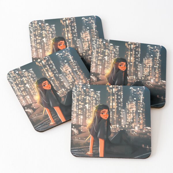 Item preview, Girl City Background  designed and sold by IAMANK.