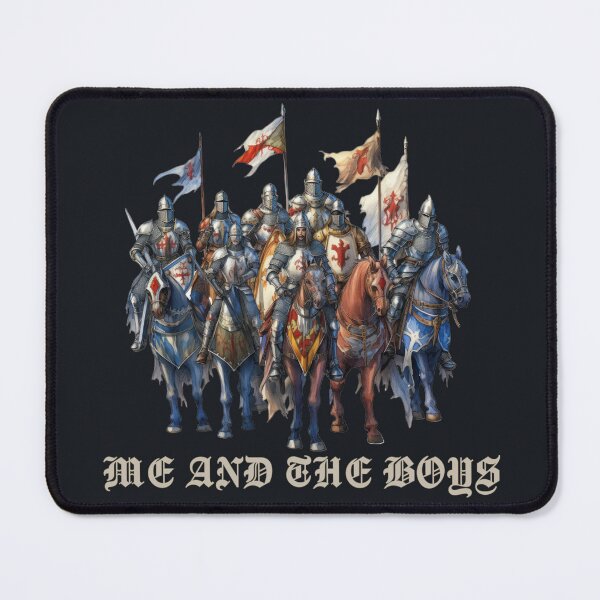 Item preview, Me and the Boys Medieval Knights Riders designed and sold by AgeOfHeroes.