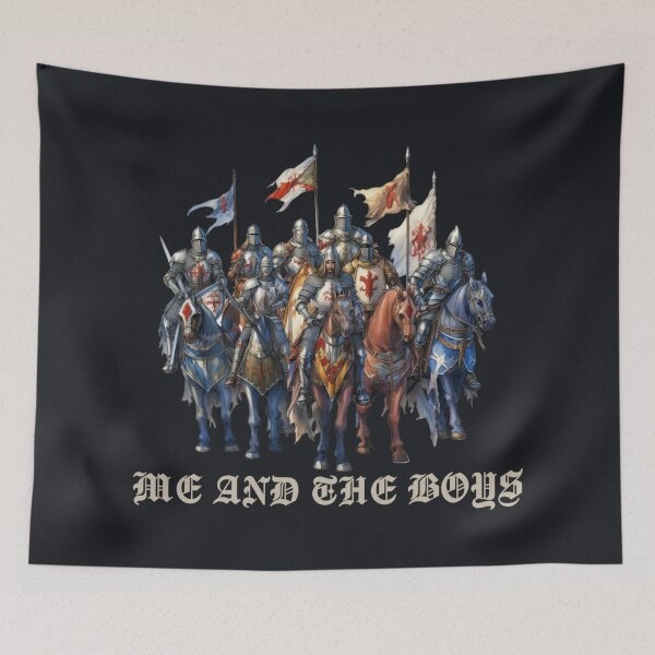 Item preview, Me and the Boys Medieval Knights Riders designed and sold by AgeOfHeroes.