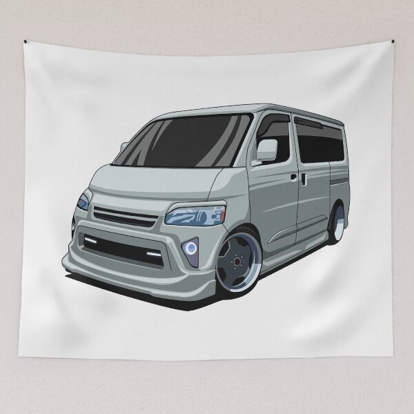 Item preview, Daihatsu Gran Max car vector low rider designed and sold by wisnubayuaji.