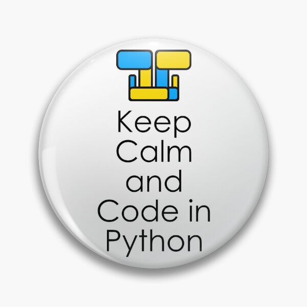 Item preview, Keep calm and code in python designed and sold by Reesh-Store.