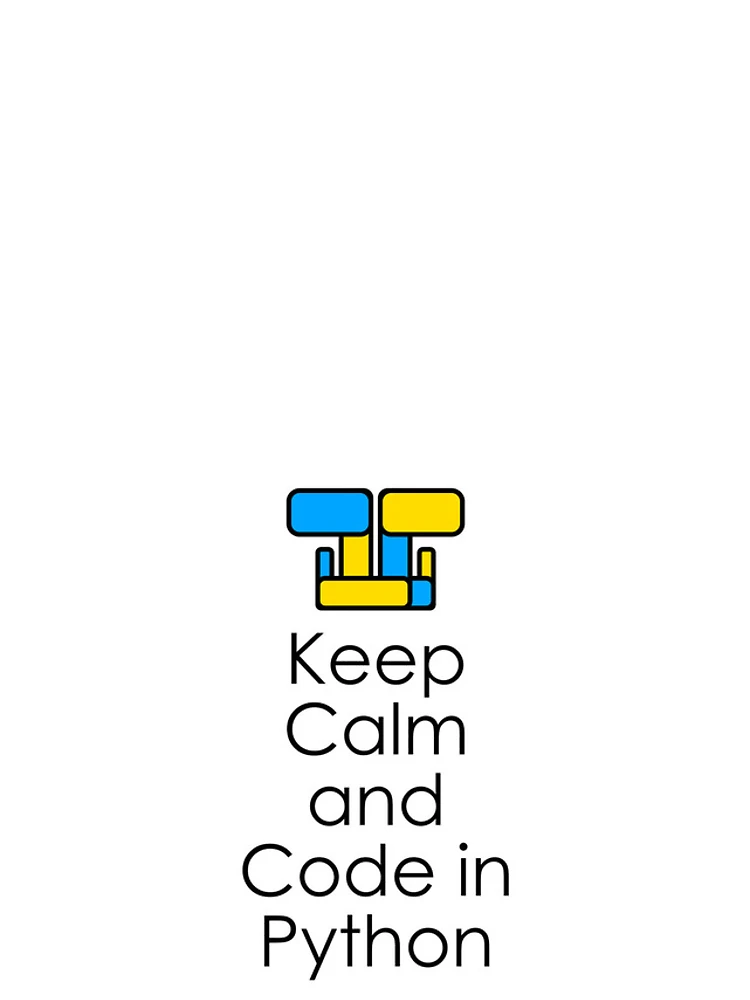 Thumbnail 4 of 4, iPhone Case, Keep calm and code in python designed and sold by Reesh-Store.