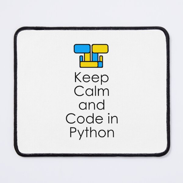 Item preview, Keep calm and code in python designed and sold by Reesh-Store.
