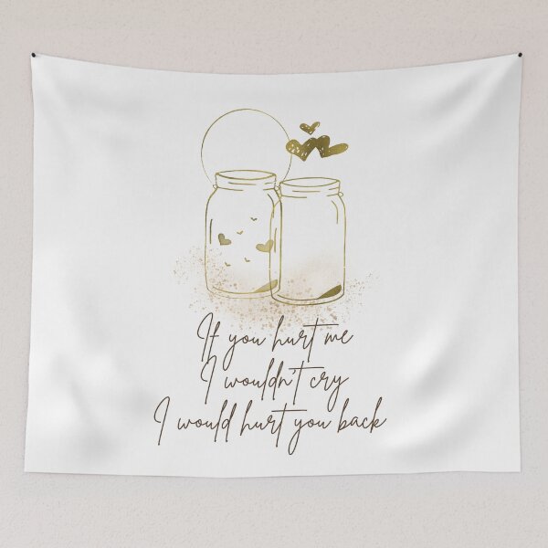 Item preview, if you hurt me designed and sold by QammerWazir.