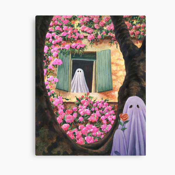Happy Ghost 002 Canvas Print