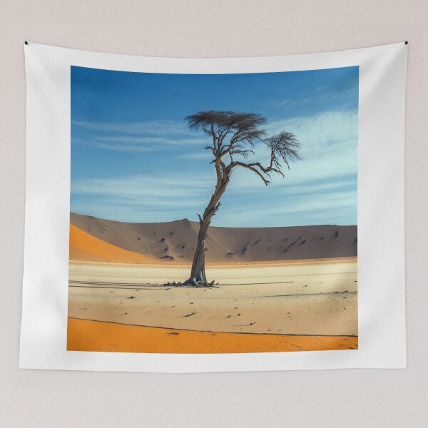 Item preview, Deadvlei a white clay pan tree designed and sold by AlfredSSikula.