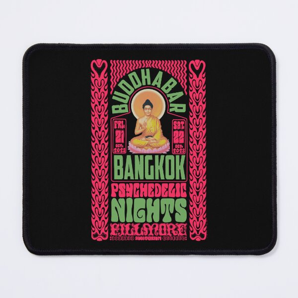 Item preview, Psychedelic Bangkok - Vintage Poster Design designed and sold by Boogosh.