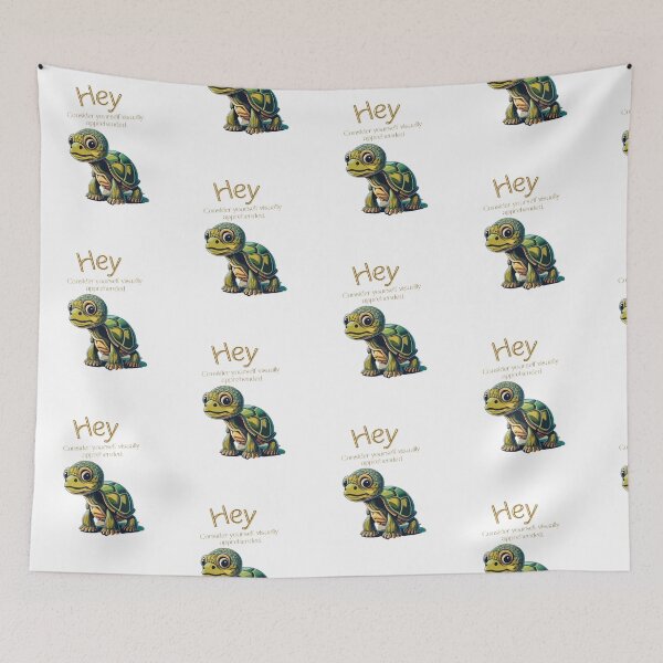 Item preview, Lol! funny green little turtle.. is keeping eyes on you. Essential T-Shirt designed and sold by lemamis.