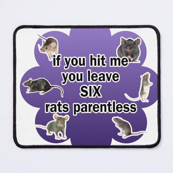 Item preview, for an owner of six rats designed and sold by sparksble.