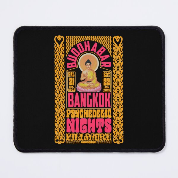 Item preview, Bangkok Buddha- Vintage Poster Design designed and sold by Boogosh.