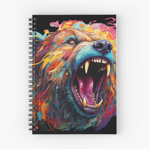 Item preview, Angry Colorful Bear designed and sold by Jaro90.