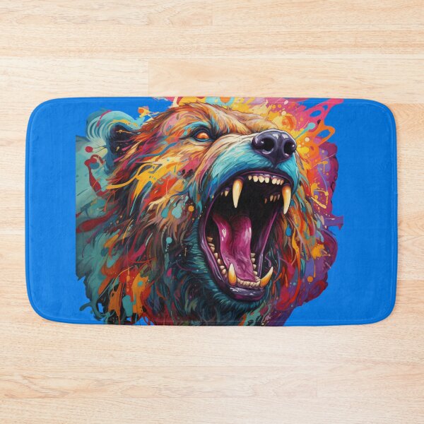 Item preview, Angry Colorful Bear designed and sold by Jaro90.