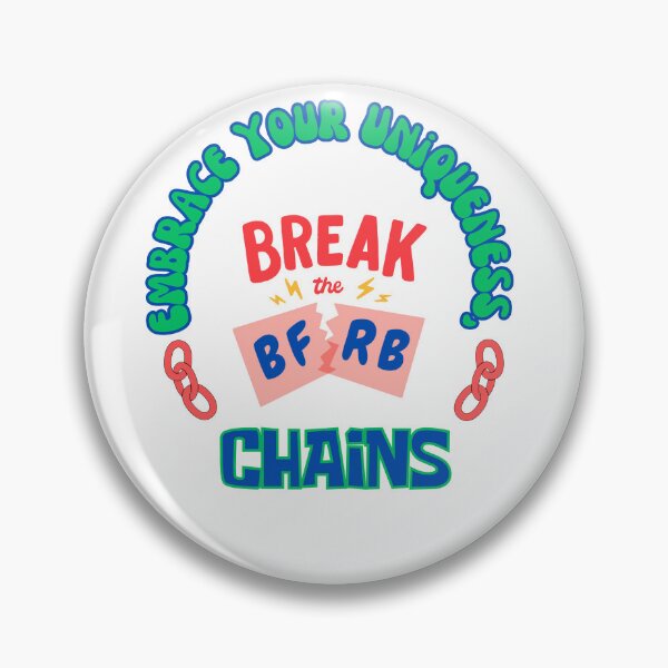 Item preview, Embrace Your Uniqueness, Break The BFRB Chains designed and sold by FXR-Designs.