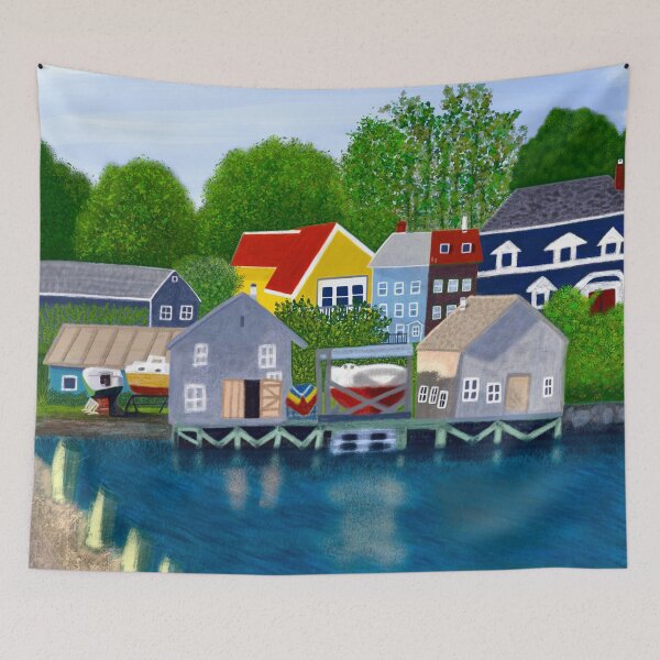 Item preview, Lunenburg Harbour designed and sold by Leanne Morin.