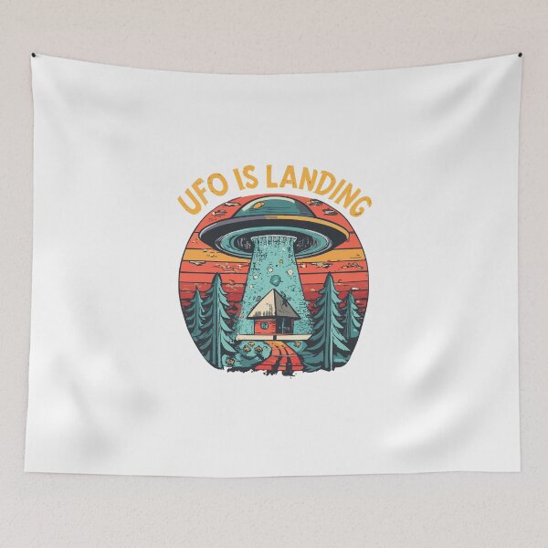 Item preview, UFO is landing. designed and sold by Arno-Onei.