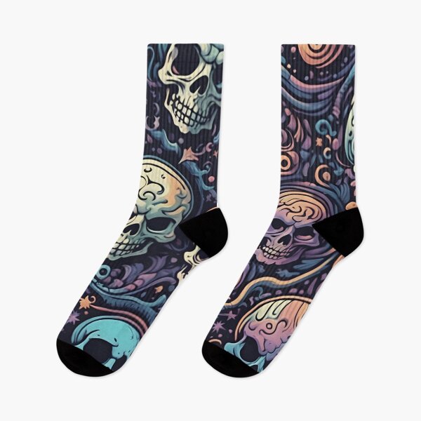 Item preview, Halloween Psychedelic Skeletons. designed and sold by ExtraEm.