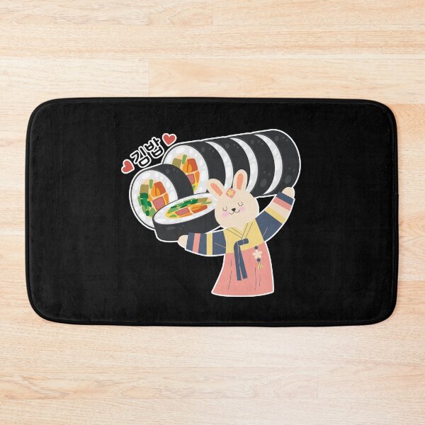 Item preview, Kimbap | Cute Rabbit Wearing Traditional Korean Hanbok designed and sold by Kimochi-Shop.