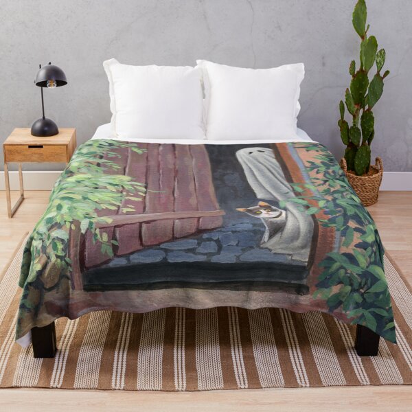 Ghost Home 005 Throw Blanket