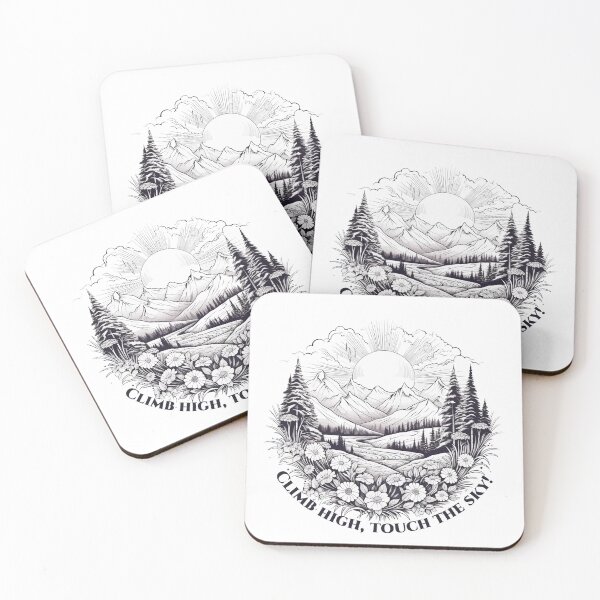 Item preview, Climb High, Touch The Sky designed and sold by Kaurisdigital.