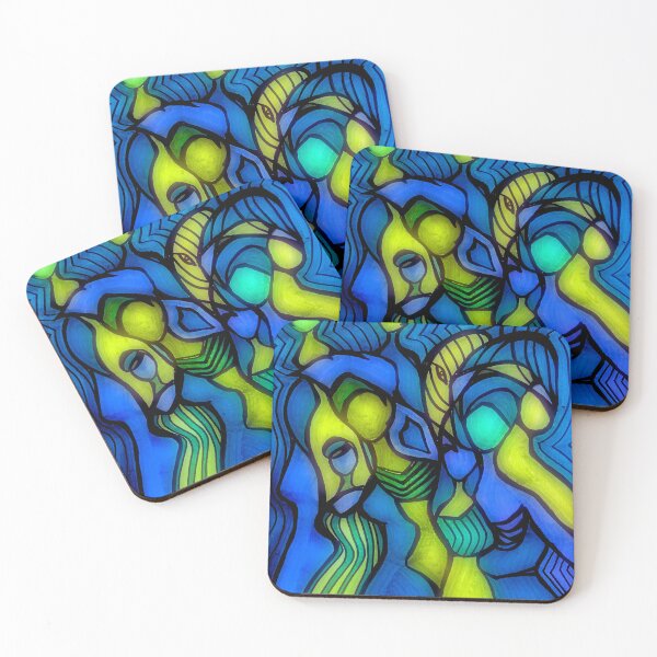 Item preview, Blue and Green Women of the World Unite! designed and sold by Sarah Curtiss.