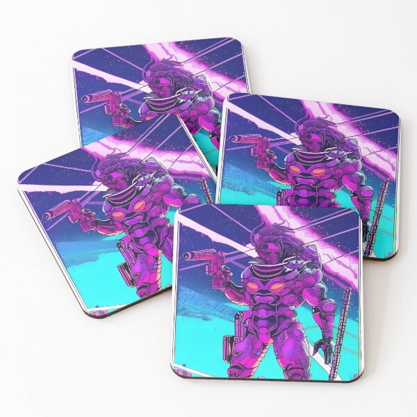 Item preview, Warrior Robot In Cyberpunk Universe designed and sold by KalipsoArt.
