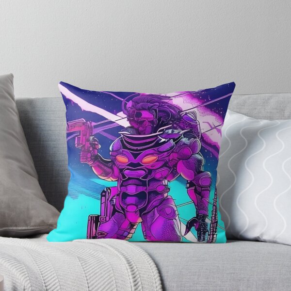 Item preview, Warrior Robot In Cyberpunk Universe designed and sold by KalipsoArt.