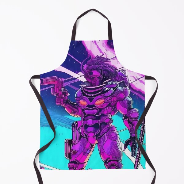 Item preview, Warrior Robot In Cyberpunk Universe designed and sold by KalipsoArt.