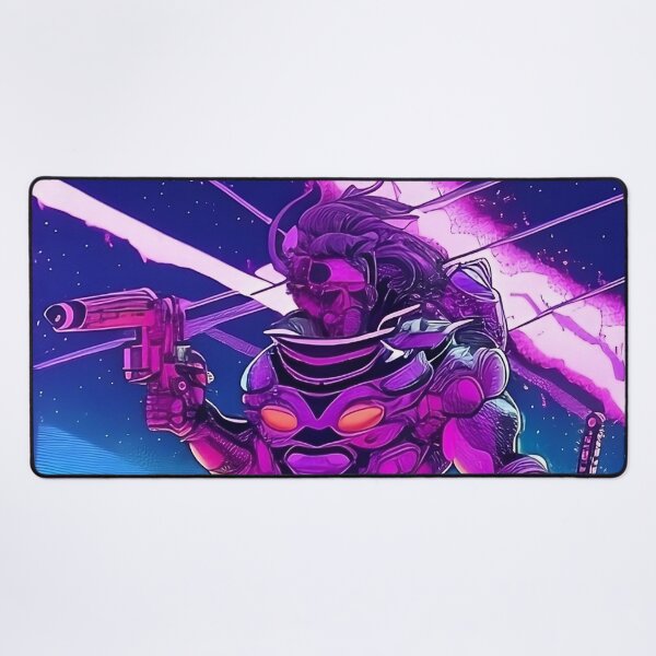 Item preview, Warrior Robot In Cyberpunk Universe designed and sold by KalipsoArt.