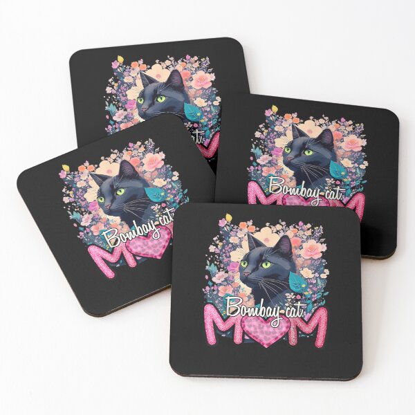 Aperçu de l'œuvre Bombay Mom.T-Shirt rétro Bombay Cat Lover - Cat Mama créée et vendue par BlimyMcgloth.