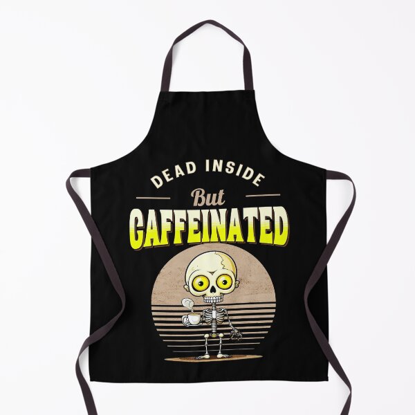 Item preview, Dead Inside But Caffeinated designed and sold by RockBeeDesigns.