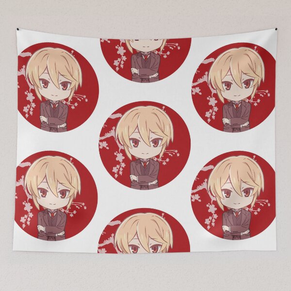 Item preview, Moriarty the Patriot - William James Moriarty(Chibi) - Red Circle designed and sold by zidan-orange.